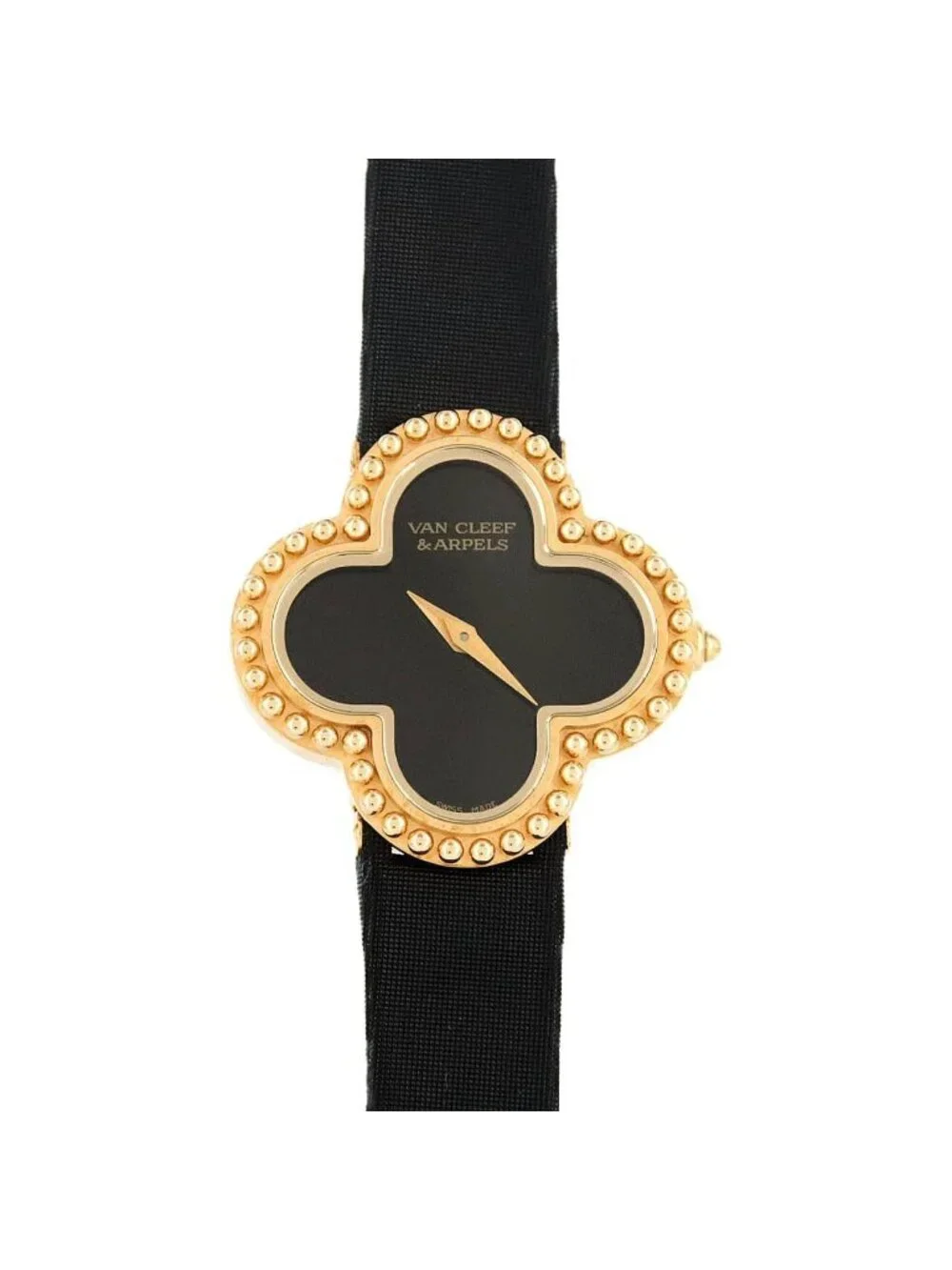 Van Cleef & Arpels Alhambra YG Quartz Watch